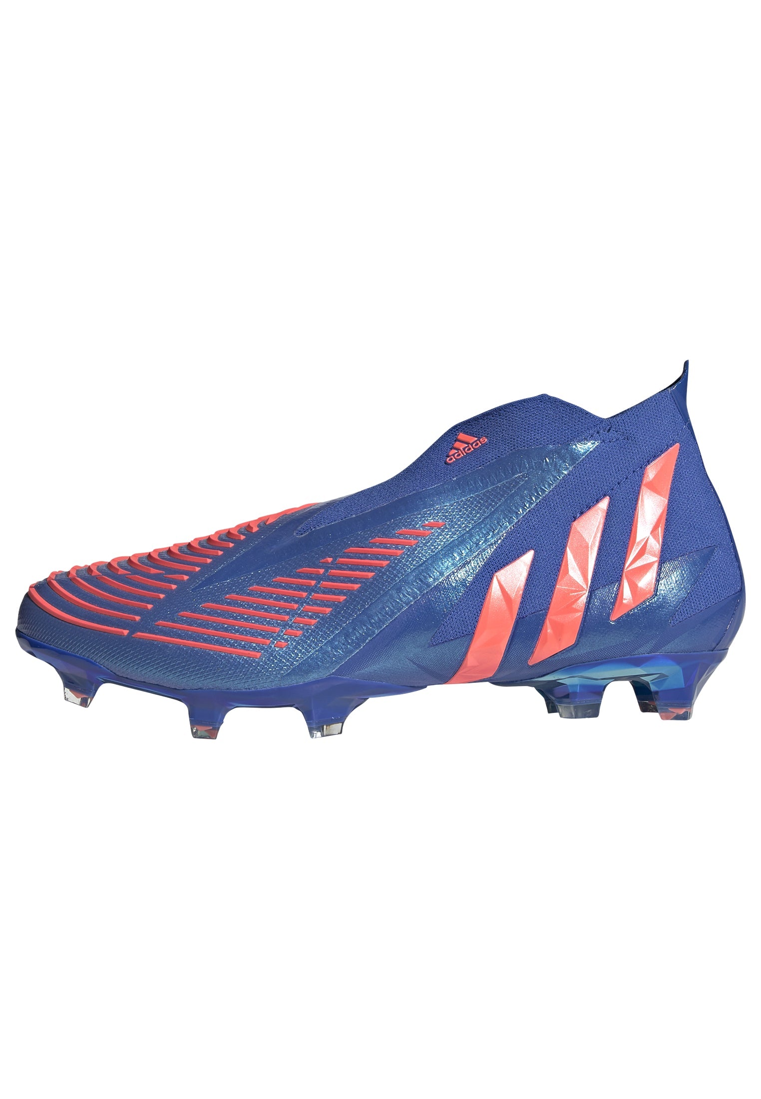 adidas Predator Edge+ FG Firm Ground Boots Hi-Res Blue/Turbo/Hi-Res Blue