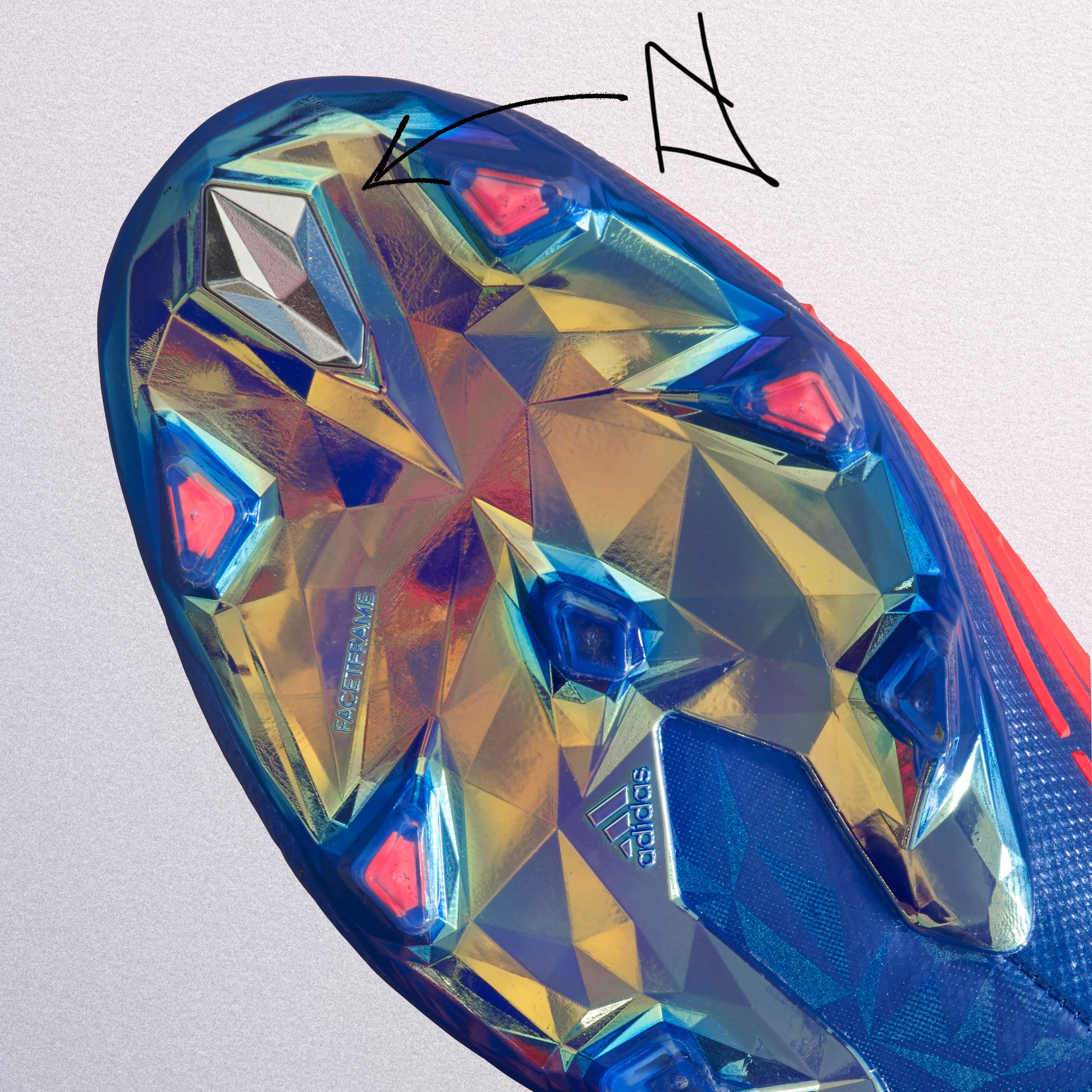 adidas Predator Edge+ FG Firm Ground Boots Hi-Res Blue/Turbo/Hi-Res Blue