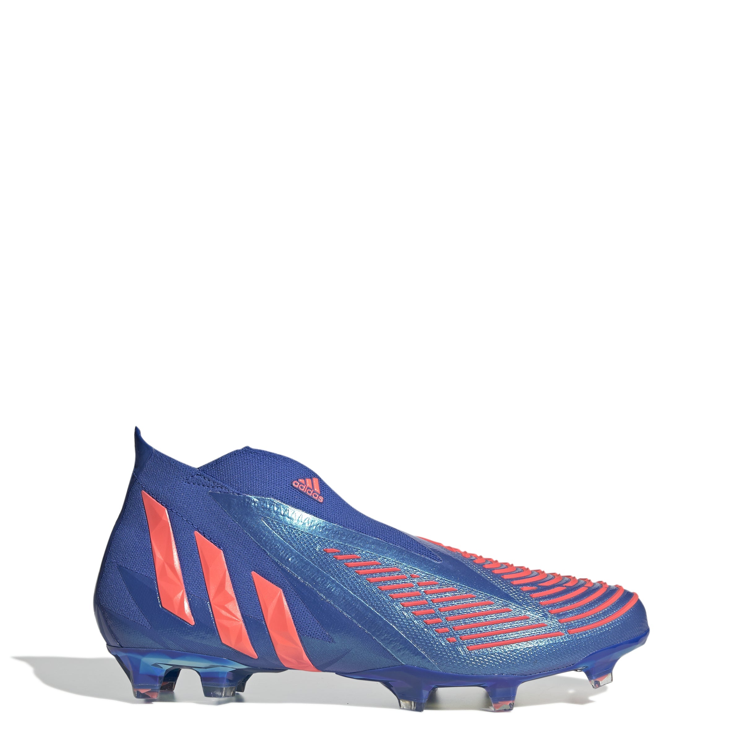adidas Predator Edge+ FG Firm Ground Boots Hi-Res Blue/Turbo/Hi-Res Blue