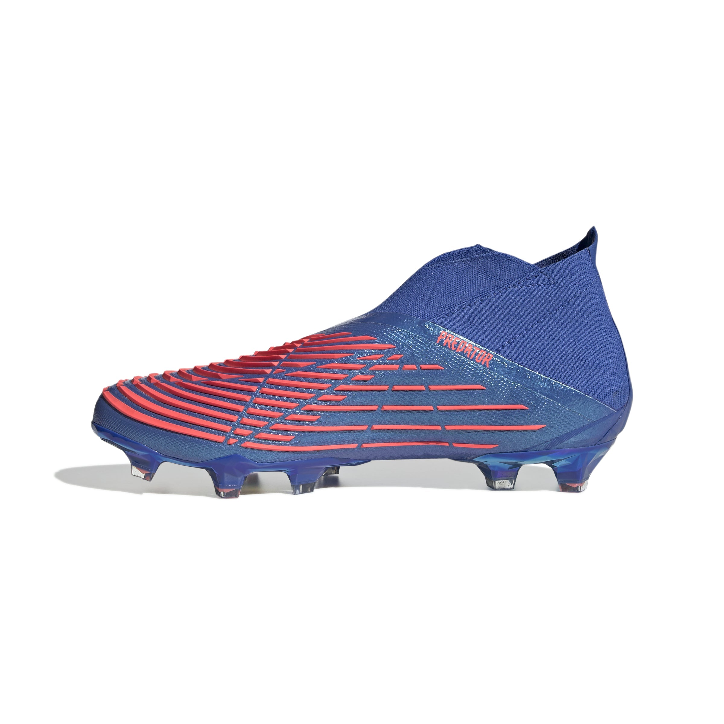 adidas Predator Edge+ FG Firm Ground Boots Hi-Res Blue/Turbo/Hi-Res Blue