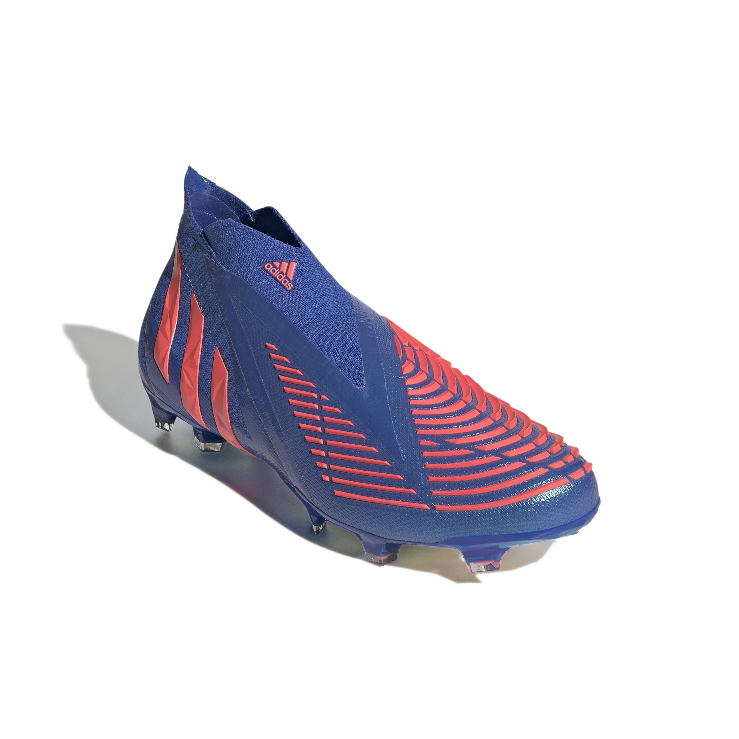 adidas Predator Edge+ FG Firm Ground Boots Hi-Res Blue/Turbo/Hi-Res Blue
