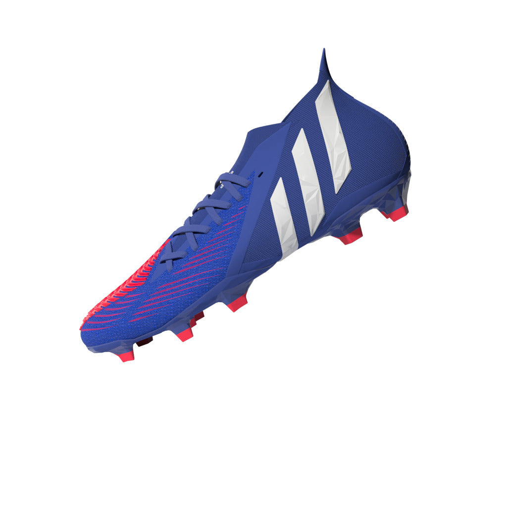 adidas Predator Edge.1 FG Firm Ground Boots Hi-Res Blue/Turbo/Hi-Res Blue