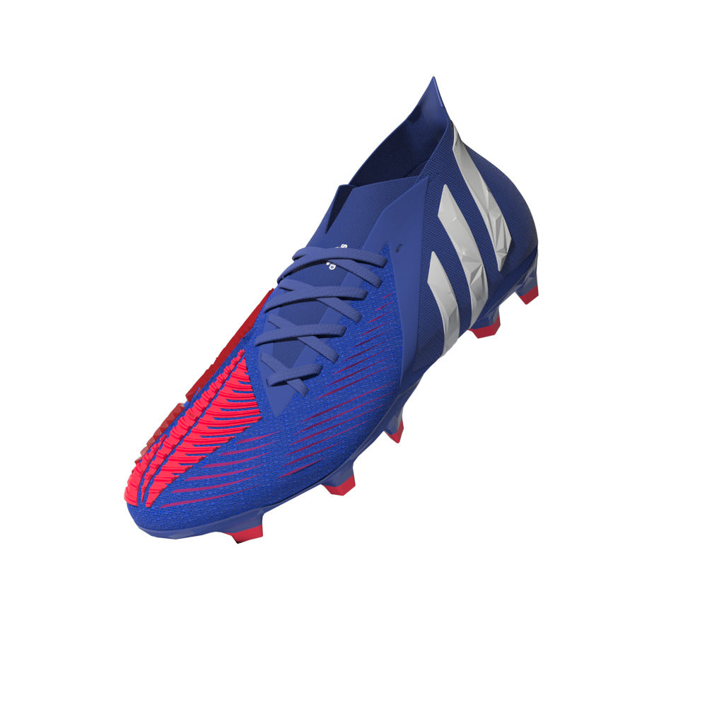 adidas Predator Edge.1 FG Firm Ground Boots Hi-Res Blue/Turbo/Hi-Res Blue