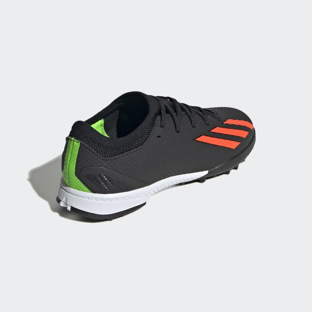 adidas Kid's X Speed Portal 3 TF J Turf Football Boots Black/Red