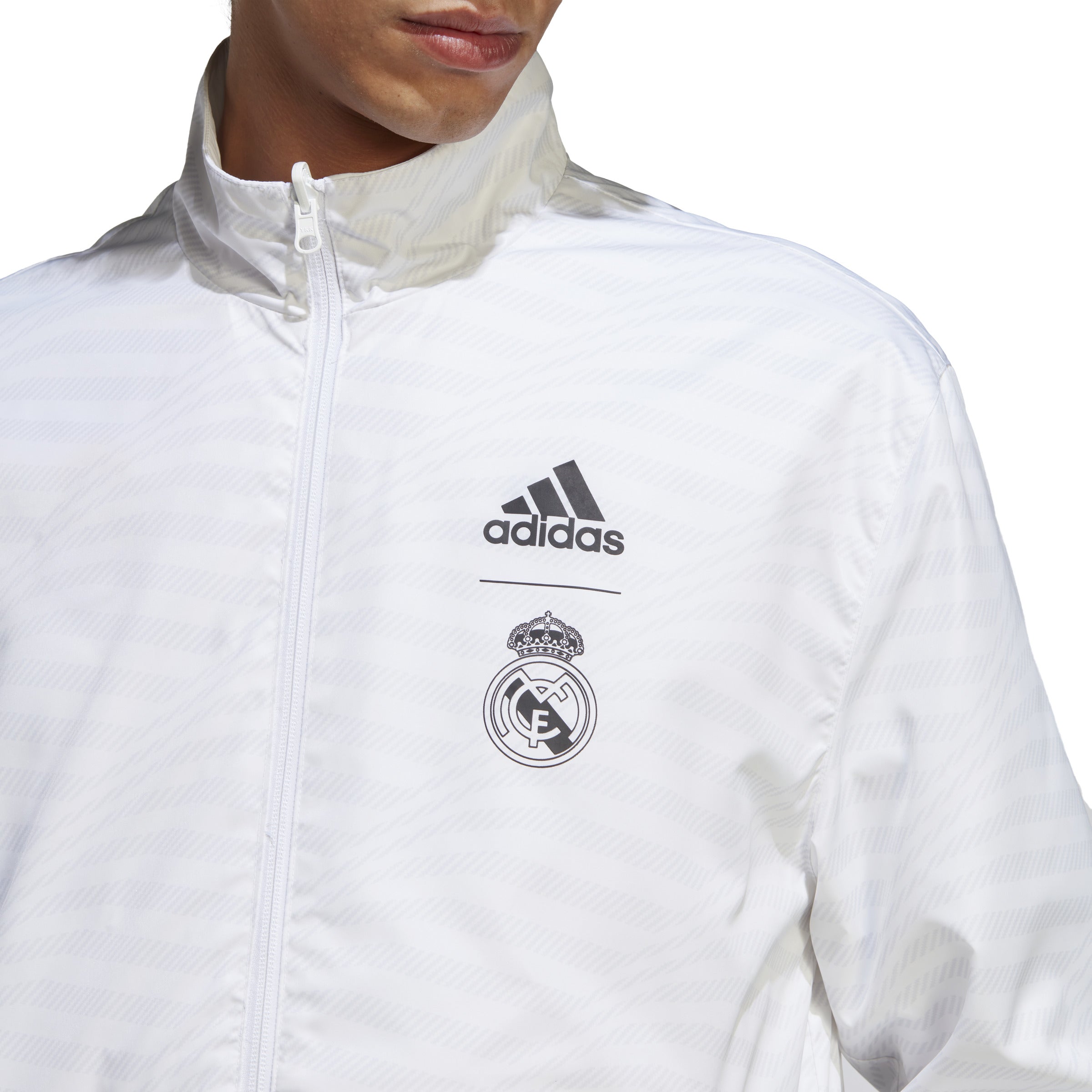 Real madrid shop white jacket