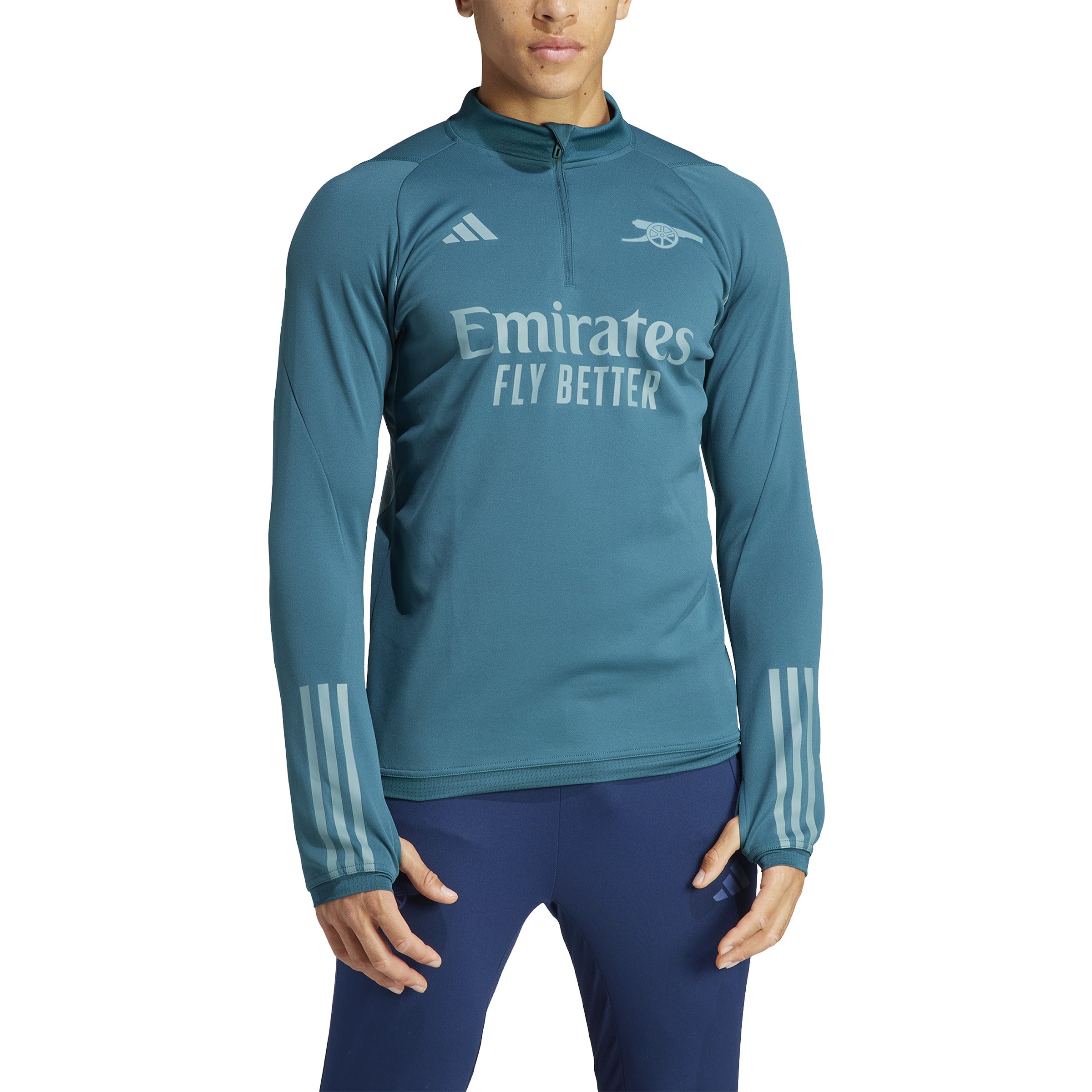 Adidas 23 24 Arsenal EU Training Top Green Size Men s Large