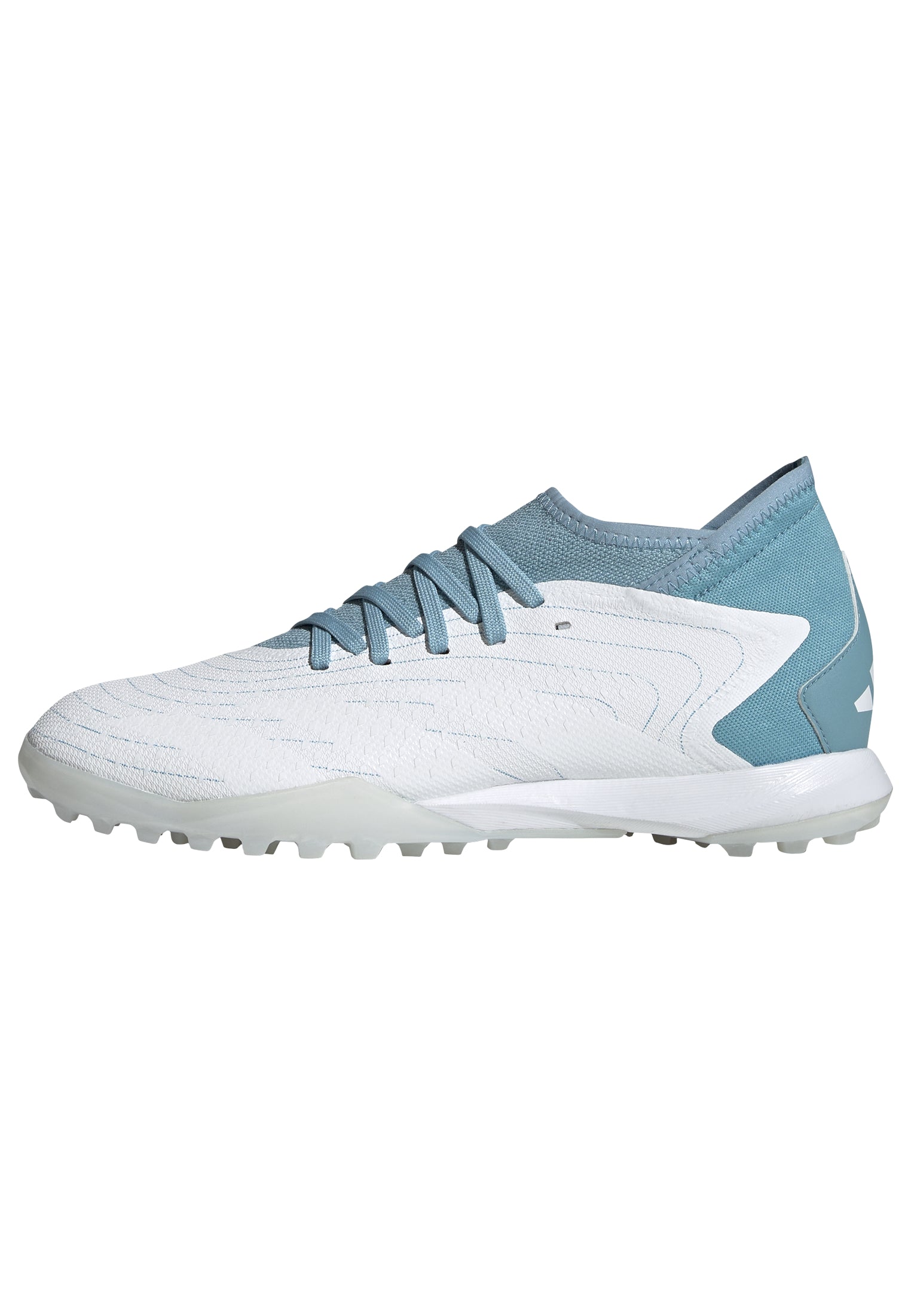 adidas Predator Accuracy.3 TF Turf Shoes White/Grey/Blue