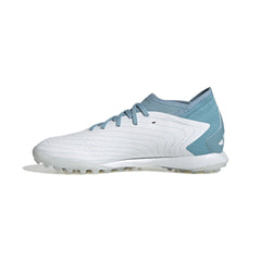 adidas Predator Accuracy.3 TF Turf Shoes White/Grey/Blue