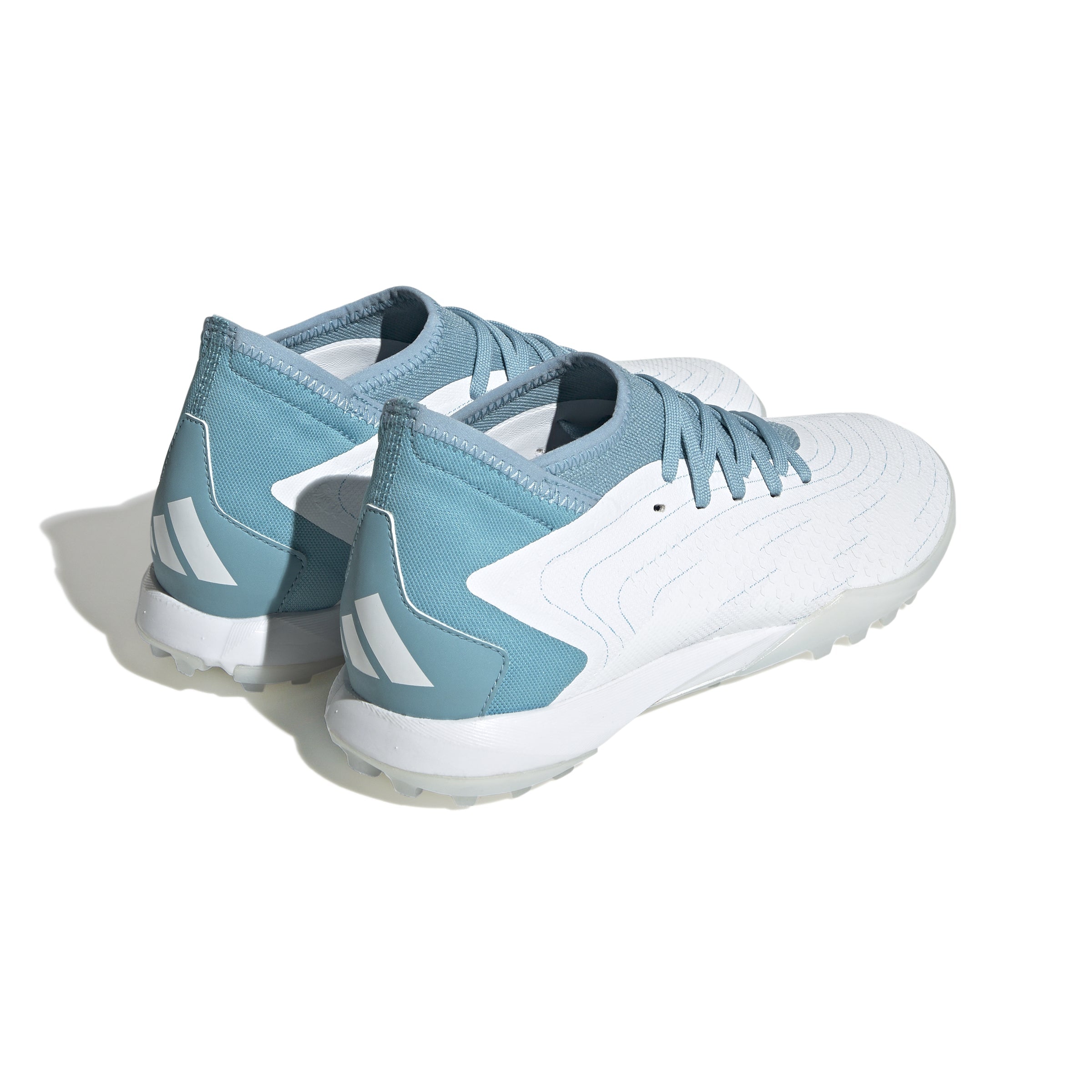 adidas Predator Accuracy.3 TF Turf Shoes White/Grey/Blue