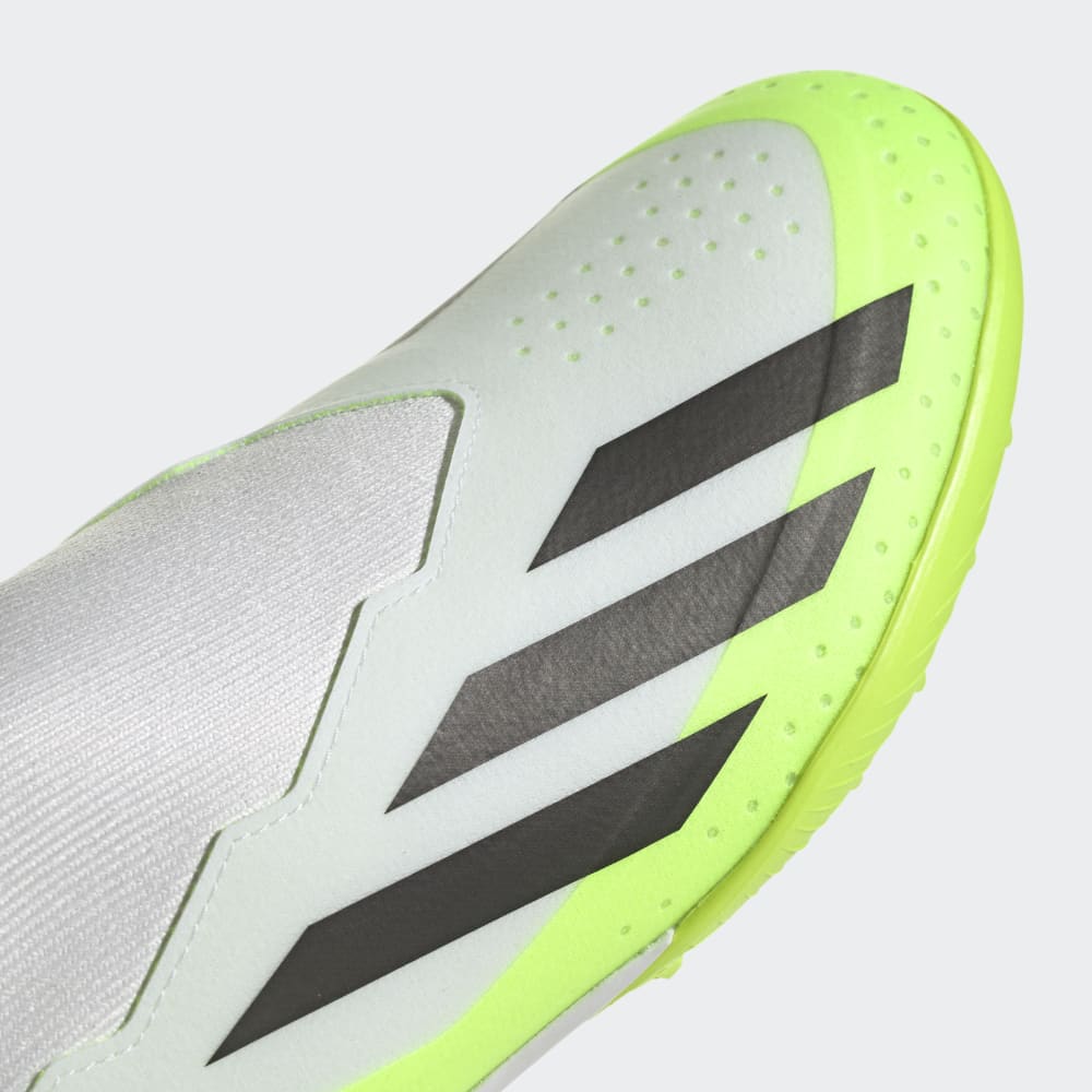 adidas X Crazyfast.3 TF Turf Soccer Shoes White/Black/Lucid Lemon