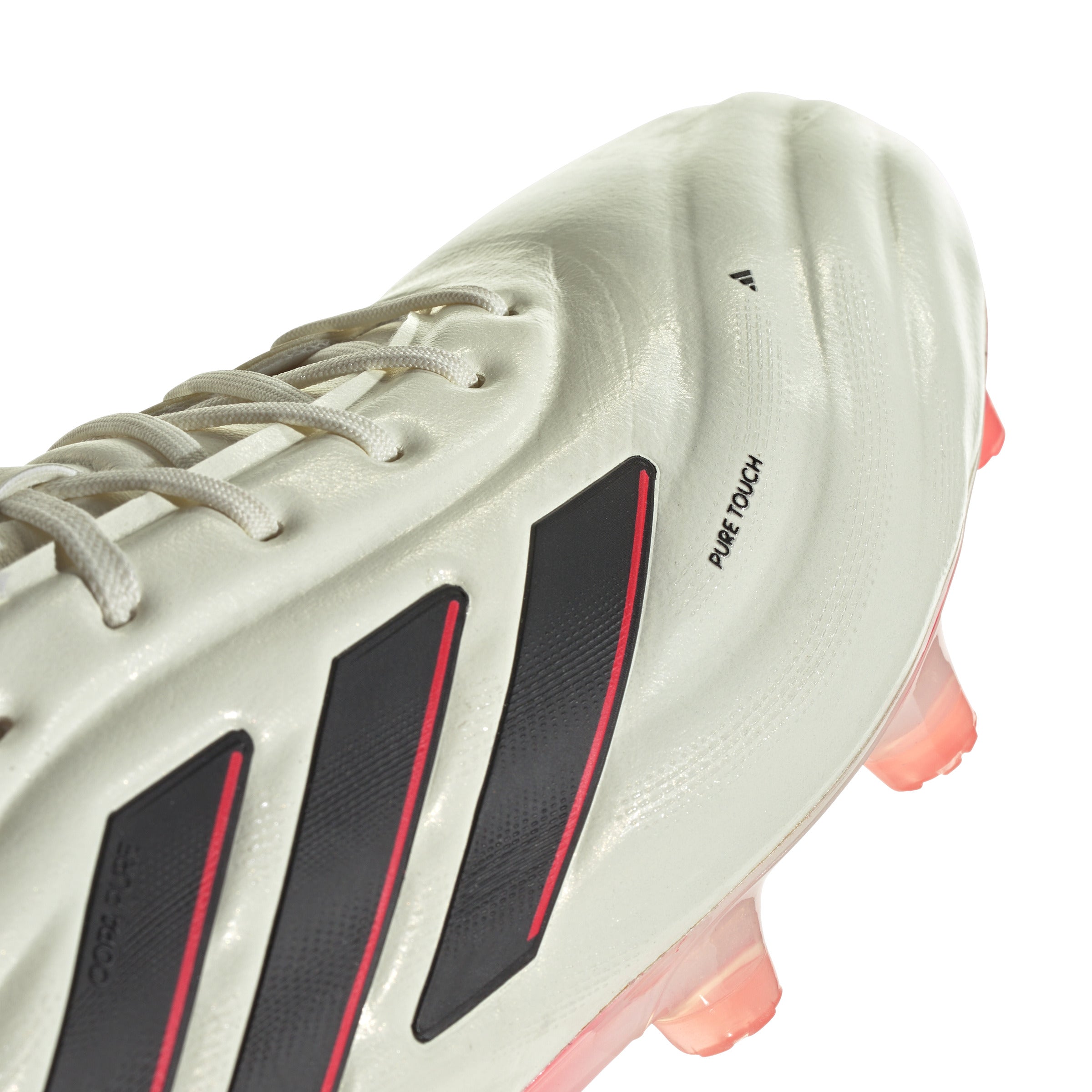 Adidas Copa Pure 2 Elite FG Firm Ground Soccer Cleats Ivory Core Black Solar Red 6