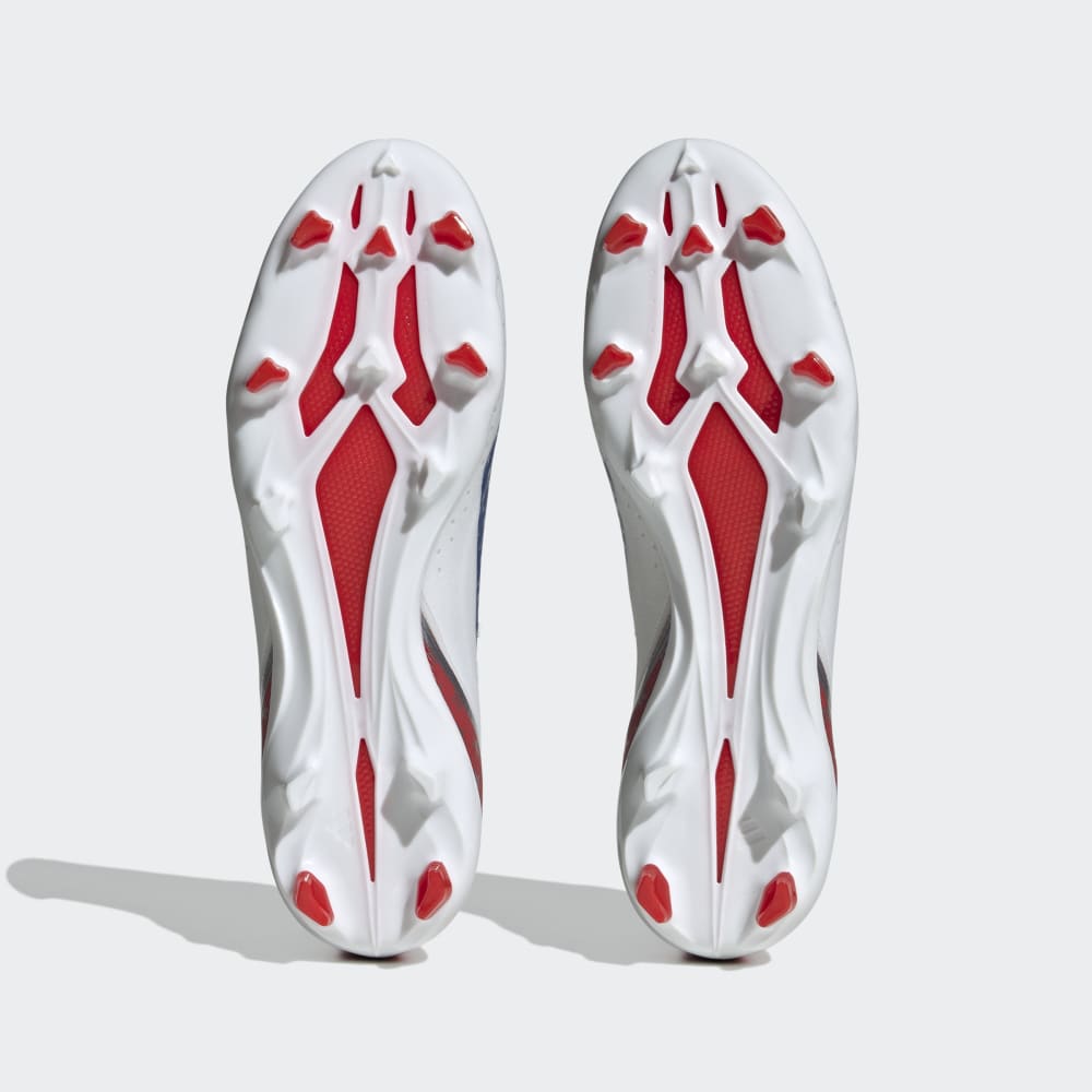 Adidas x Crazyfast Usa.3 FG Firm Ground Soccer Cleats White Blue 10.5