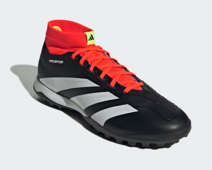Adidas Predator League Turf Shoes Black White Solar Red