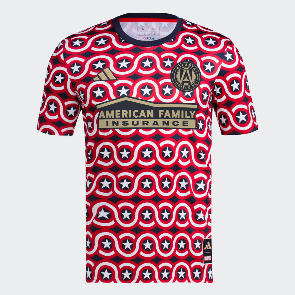 adidas Kid's Atlanta United MLS Prematch Shirt Jersey Youth