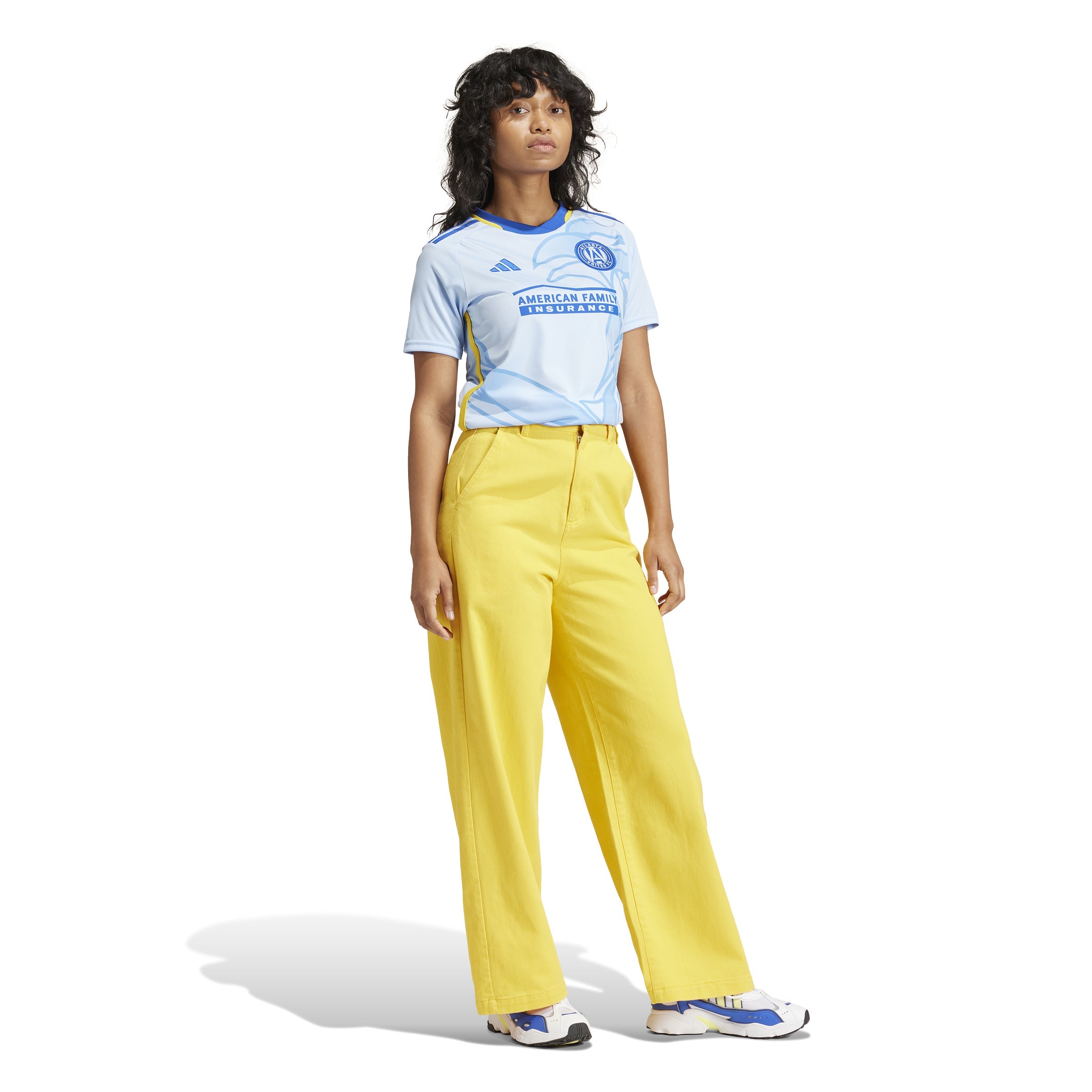 Camiseta amarilla adidas mujer new arrivals