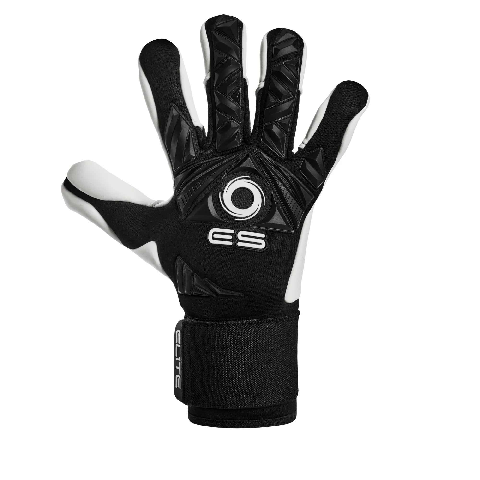 Elite Sport Revolution II Combi Goalkeeper Gloves Black
