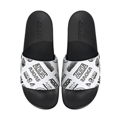adidas Men's Adilette Comfort Slides White/Black
