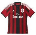 adidas AC Milan Home Jersey 14 Black/R - Best Buy Soccer