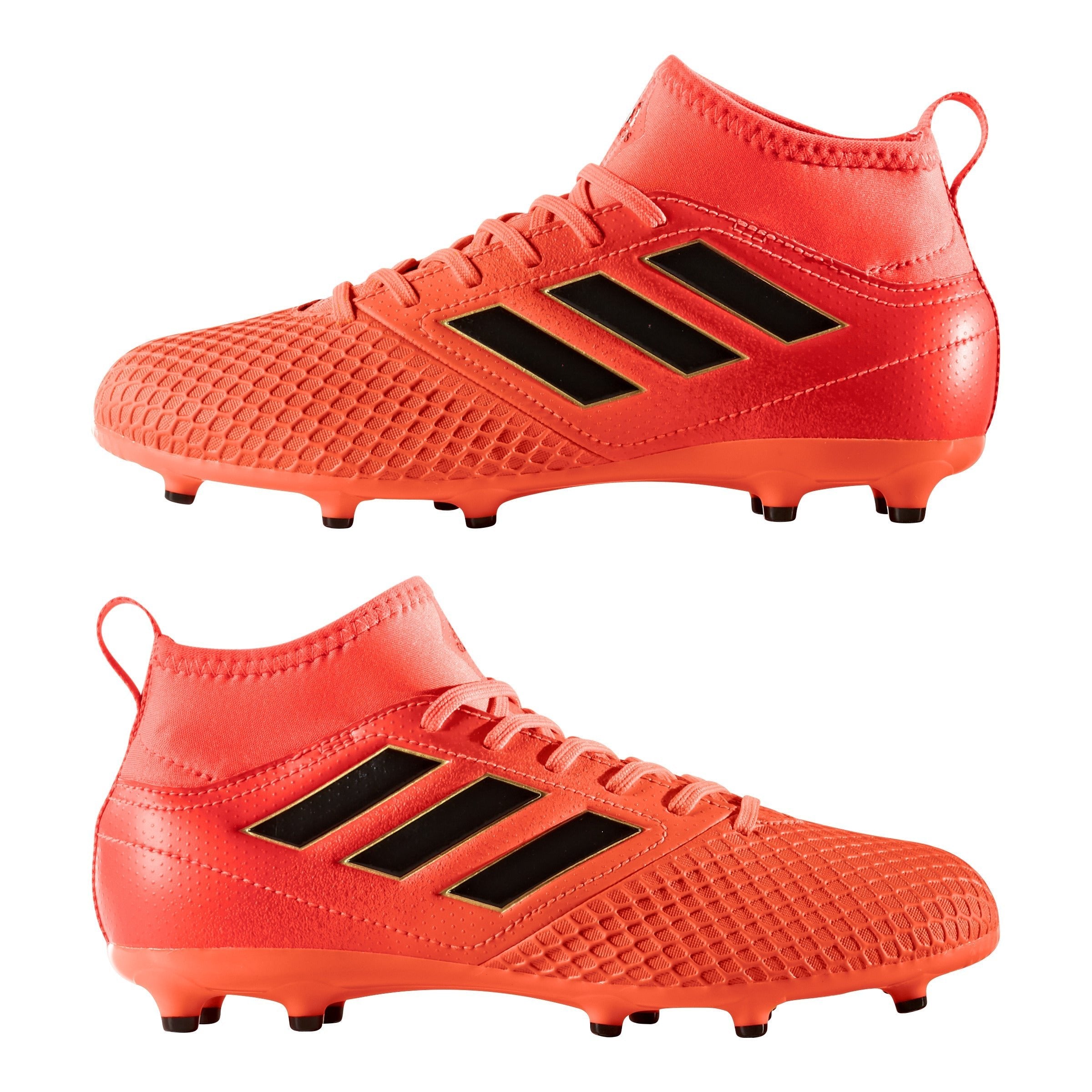 adidas ACE 17.3 FG J Youth Firm Ground Soccer Cleats Orange/Black/Red - Best Buy Soccer