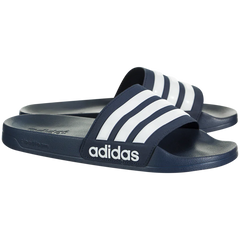 adidas Men's Adilette Shower Slides Navy/White