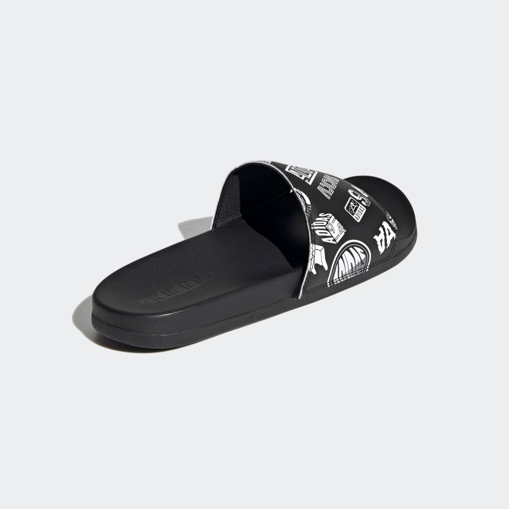 adidas Adilette Comfort Core Black/White - Best Buy Soccer
