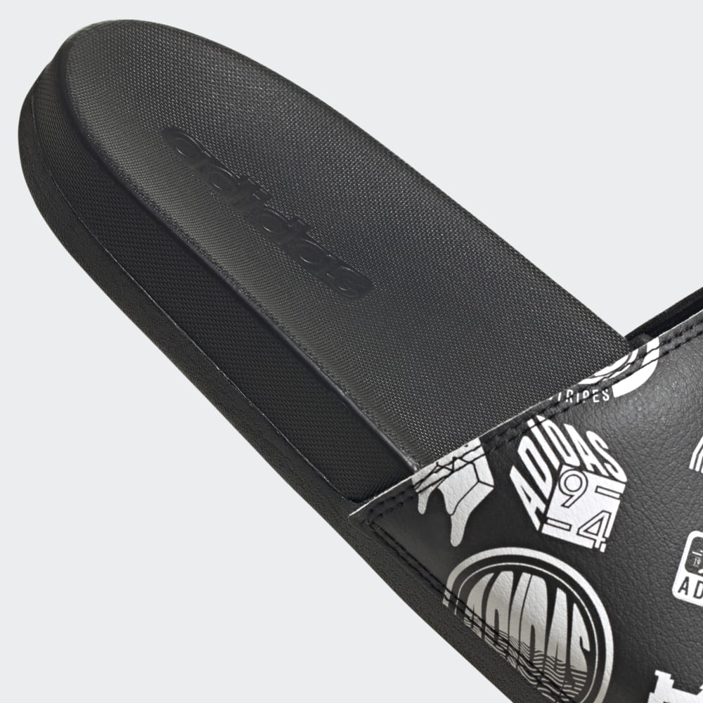 adidas Adilette Comfort Core Black/White - Best Buy Soccer