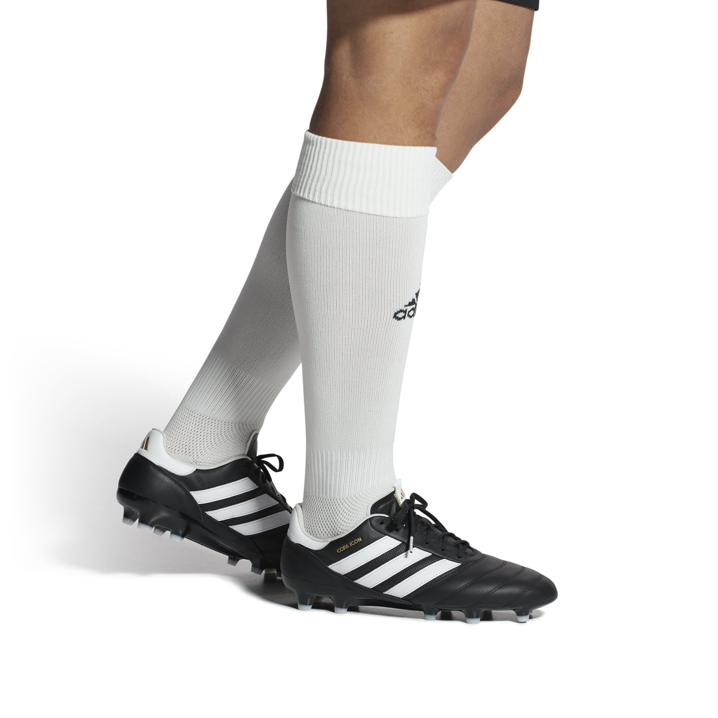 adidas Copa Icon FG Firm Ground Soccer Cleats - Black/White/Gold Metallic - Best Buy Soccer