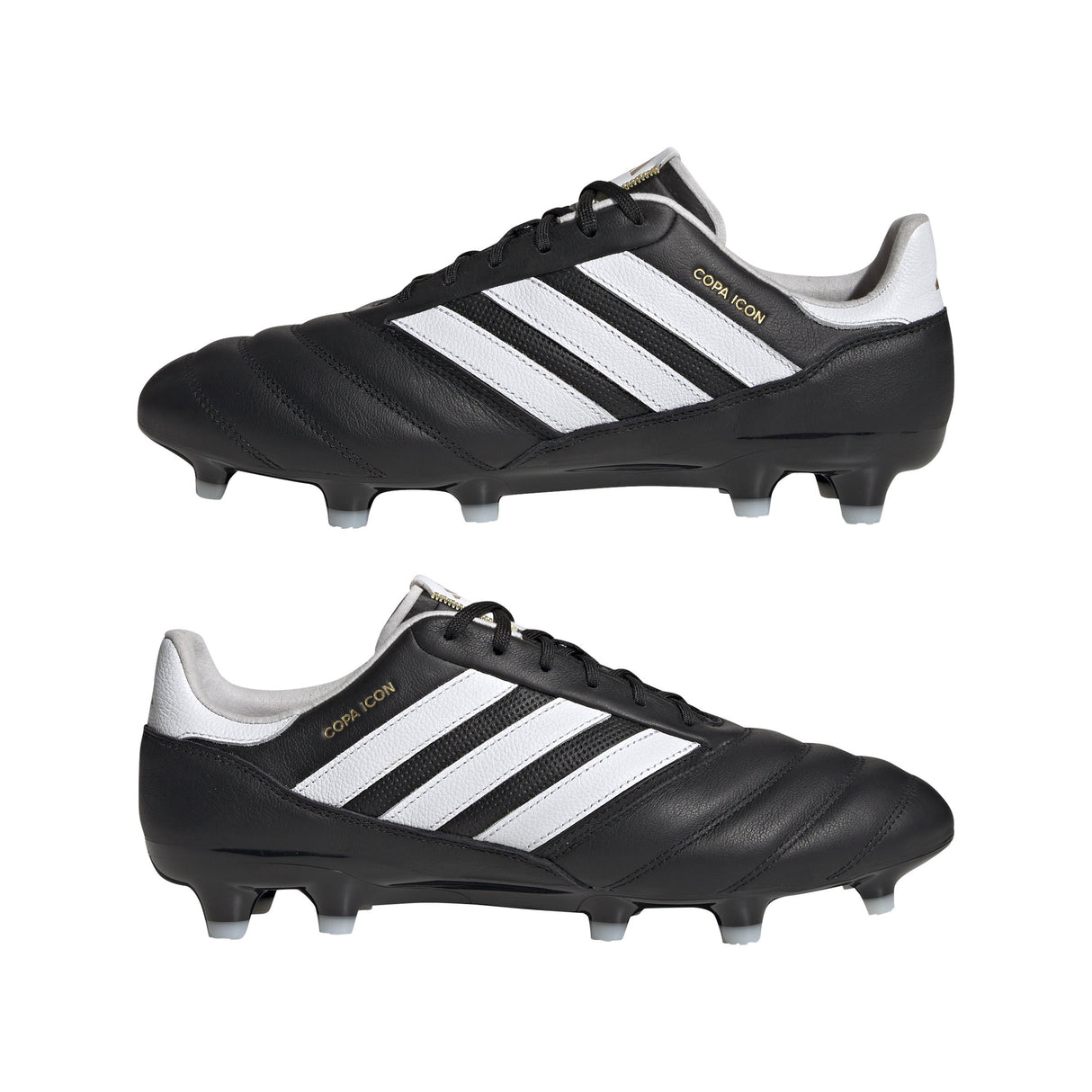 adidas Copa Icon FG Firm Ground Soccer Cleats - Black/White/Gold Metallic - Best Buy Soccer