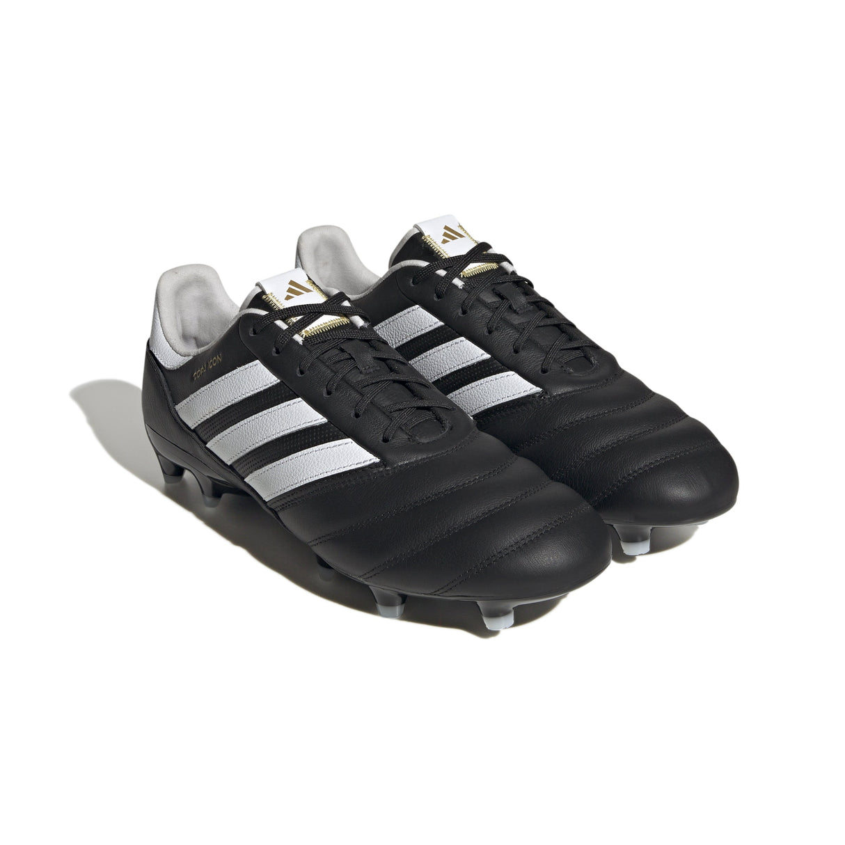 adidas Copa Icon FG Firm Ground Soccer Cleats - Black/White/Gold Metallic - Best Buy Soccer