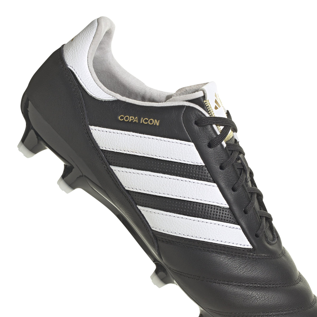 adidas Copa Icon FG Firm Ground Soccer Cleats - Black/White/Gold Metallic - Best Buy Soccer