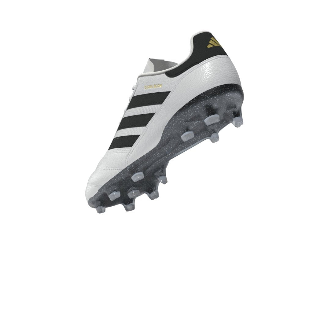 adidas Copa Icon FG Firm Ground Soccer Cleats - White/Black/Gold Metallic - Best Buy Soccer