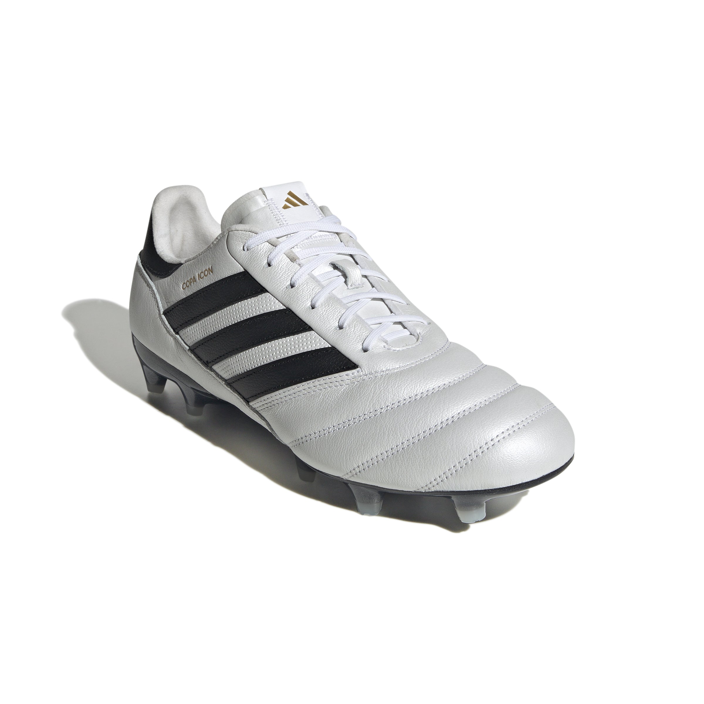 adidas Copa Icon FG Firm Ground Soccer Cleats - White/Black/Gold Metallic - Best Buy Soccer