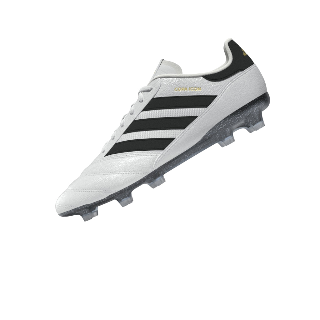 adidas Copa Icon FG Firm Ground Soccer Cleats - White/Black/Gold Metallic - Best Buy Soccer