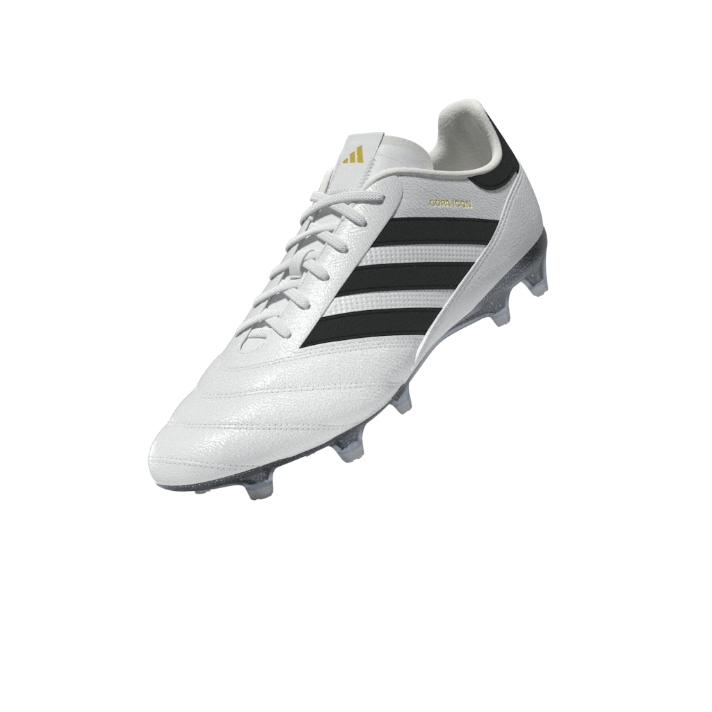 adidas Copa Icon FG Firm Ground Soccer Cleats - White/Black/Gold Metallic - Best Buy Soccer