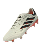 adidas Copa Pure 2 Elite FG Firm Ground Soccer Cleats - Ivory/Black/Solar Red - Best Buy Soccer