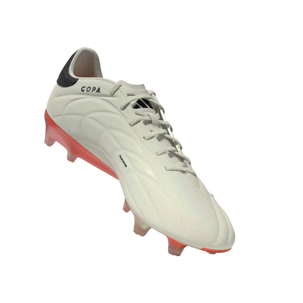 adidas Copa Pure 2 Elite FG Firm Ground Soccer Cleats - Ivory/Black/Solar Red - Best Buy Soccer