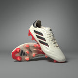 adidas Copa Pure 2 Elite FG Firm Ground Soccer Cleats - Ivory/Black/Solar Red - Best Buy Soccer