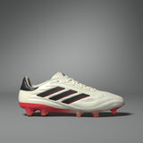 adidas Copa Pure 2 Elite FG Firm Ground Soccer Cleats - Ivory/Black/Solar Red - Best Buy Soccer