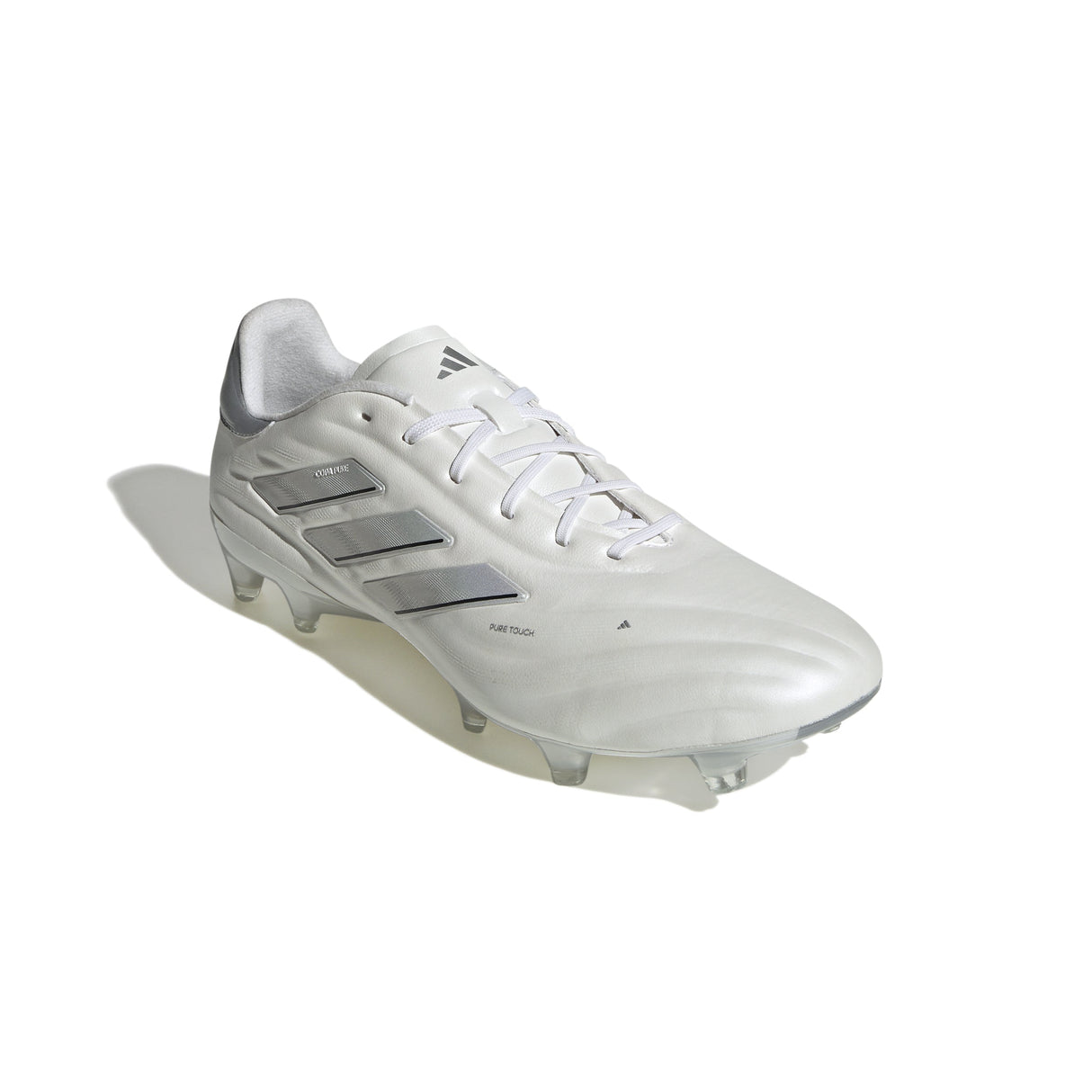 adidas Copa Pure 2 Elite FG Firm Ground Soccer Cleats - White/Silver Metallic - Best Buy Soccer