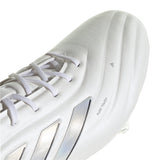 adidas Copa Pure 2 Elite FG Firm Ground Soccer Cleats - White/Silver Metallic - Best Buy Soccer