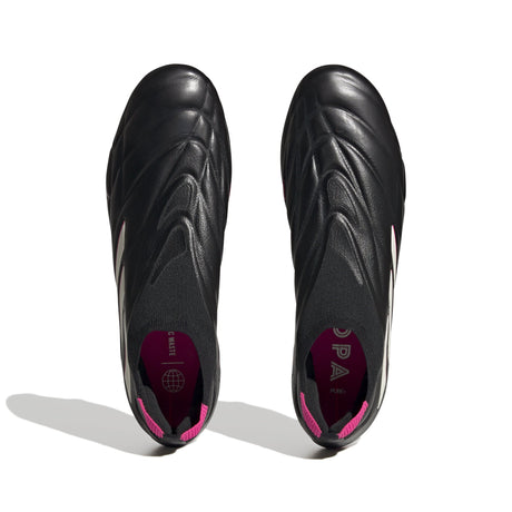 adidas Copa Pure + FG Firm Ground Soccer Cleats Black/Metallic/Shock Pink - Best Buy Soccer