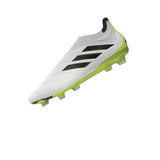 adidas Copa Pure+ FG Firm Ground Soccer Cleats White/Black/Lucid Lemon - Best Buy Soccer