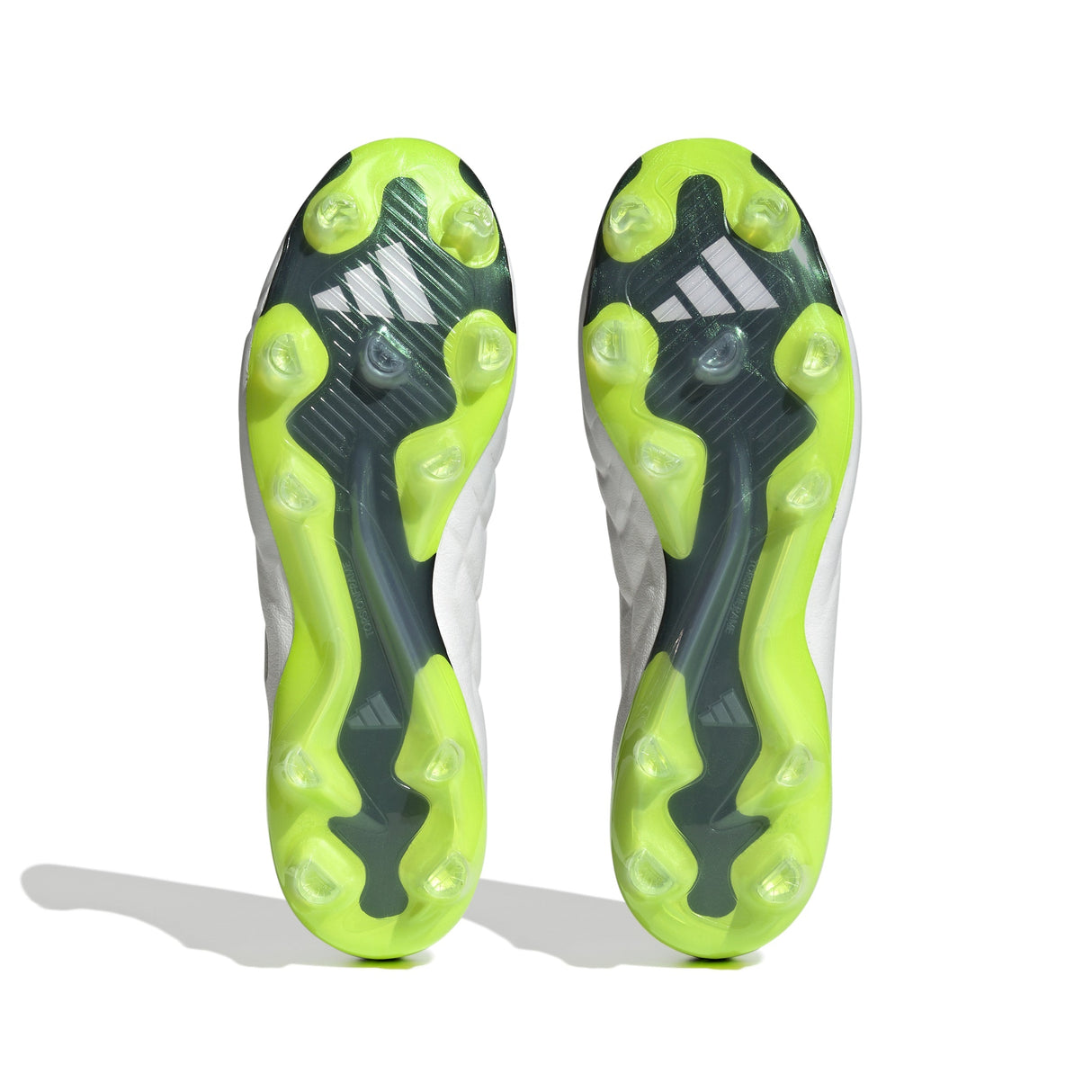 adidas Copa Pure+ FG Firm Ground Soccer Cleats White/Black/Lucid Lemon - Best Buy Soccer