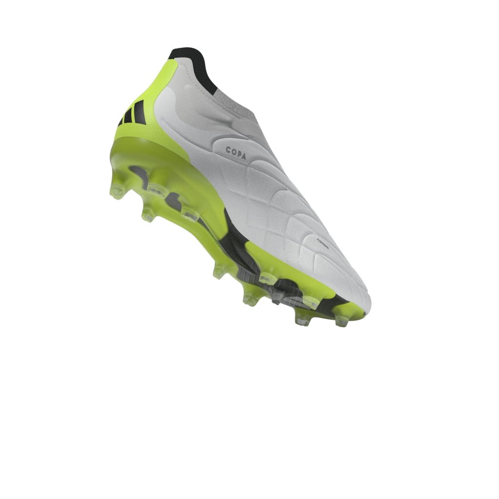 adidas Copa Pure+ FG Firm Ground Soccer Cleats White/Black/Lucid Lemon - Best Buy Soccer