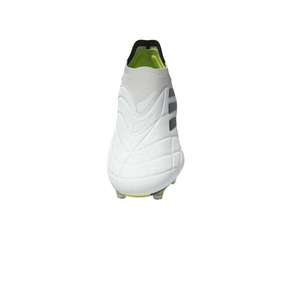adidas Copa Pure+ FG Firm Ground Soccer Cleats White/Black/Lucid Lemon - Best Buy Soccer