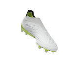 adidas Copa Pure+ FG Firm Ground Soccer Cleats White/Black/Lucid Lemon - Best Buy Soccer