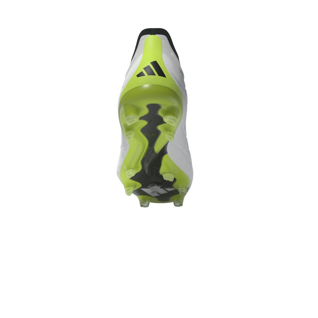 adidas Copa Pure+ FG Firm Ground Soccer Cleats White/Black/Lucid Lemon - Best Buy Soccer