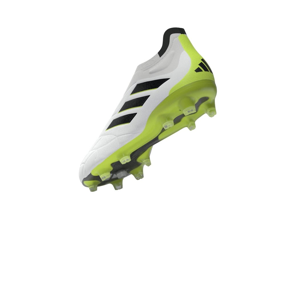 adidas Copa Pure+ FG Firm Ground Soccer Cleats White/Black/Lucid Lemon - Best Buy Soccer