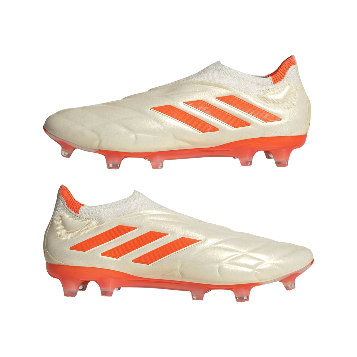 adidas Copa Pure+ FG Firm Ground Soccer Cleats White/Solar Orange - Best Buy Soccer