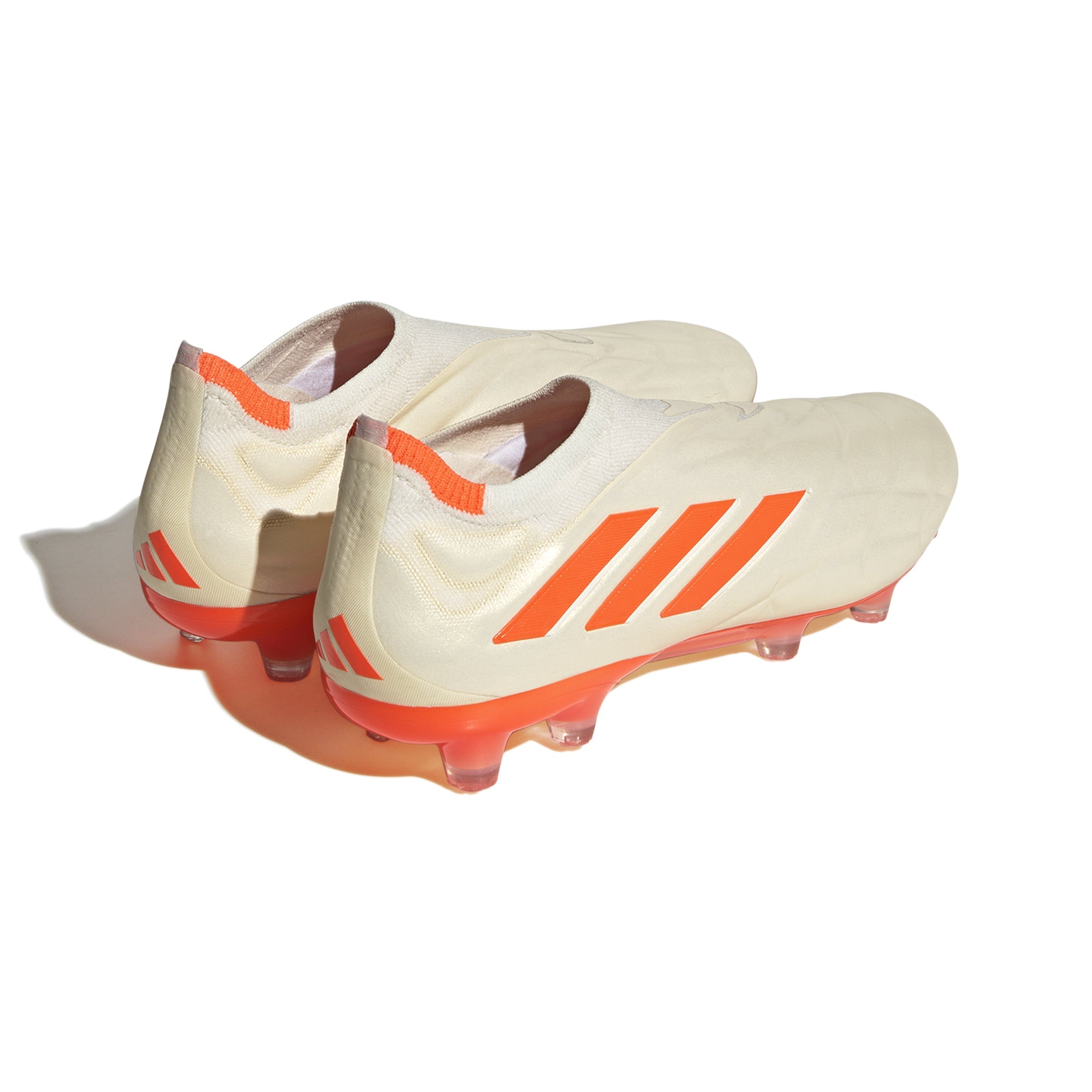 adidas Copa Pure+ FG Firm Ground Soccer Cleats White/Solar Orange - Best Buy Soccer